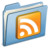 Blue RSS Icon